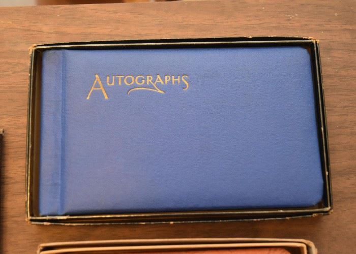 Vintage "Autographs" Book