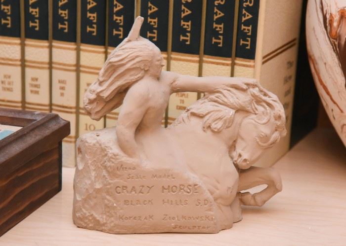 Crazy Horse Sculpture Model