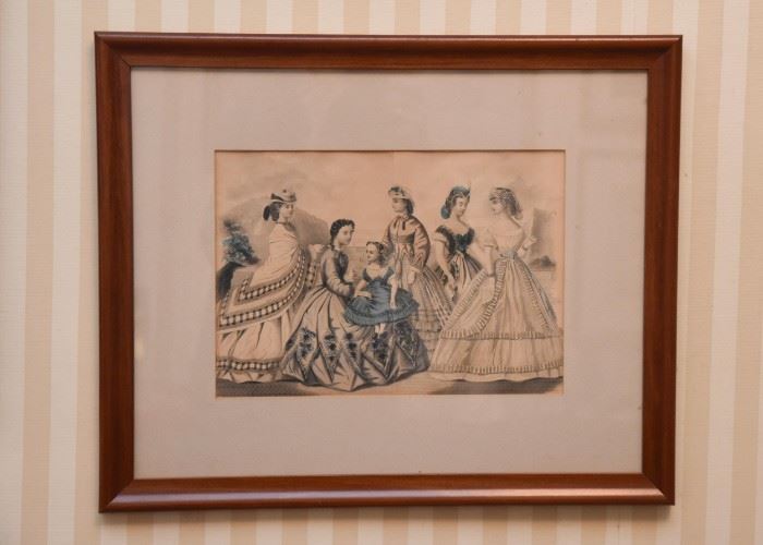 Framed Antique Prints