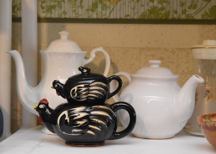 Assorted Vintage Tea Pots