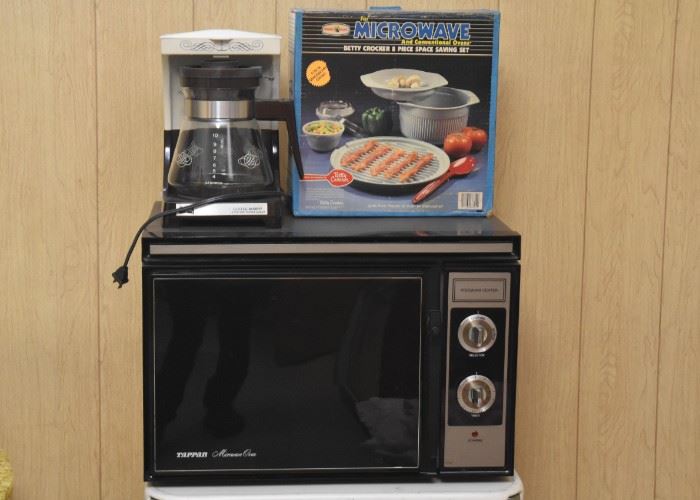 Coffee Maker, Microwave Oven & Cook Set