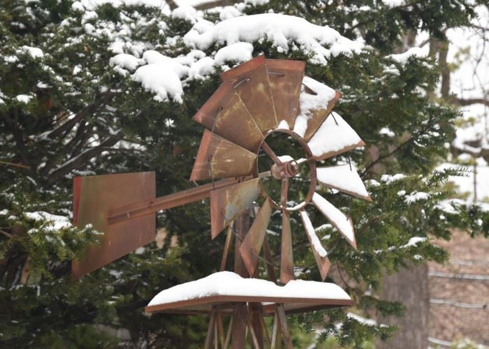 Metal Garden Art - Windmill