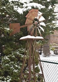Metal Garden Art - Windmill