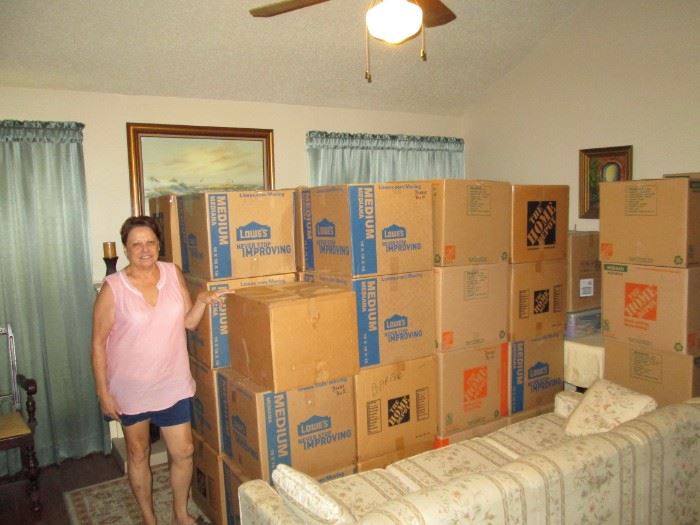 This is NOT a buyout... an OFF-SITE Estate Sale. We are Sales Agents for Linda moving from the Houston Area to New Orleans near her Grandkids! GREAT, Let's help her move!