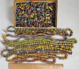 Antique African Trade Beads Venetian Millefiori a