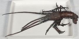 Art Articulated Copper Lobster a