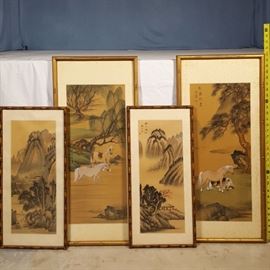 Art Chinese Scroll Paintings a