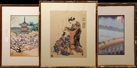 Art Japanese Woodblocks Benji ReproHiroshige