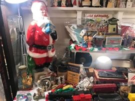 Vintage American Flyer Train Set ~ Vintage Christmas ~ Vintage Lady Head Vases ~ Vintage Religious Figurines ~ Vintage Gund And Knickerbocker Stuffed Animal Toys ( 1940's & 50's) ~ Costume Jewelry (Some Vintage) ~ War Uniform And Medals ~ TONS OF GREAT ITEMS!