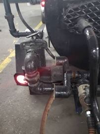 Hot Tar Kettle Roofing Asphalt on Trailers..