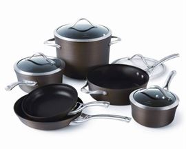 Calphalon Contemporary 10Piece Bronze Anodized Ed ...