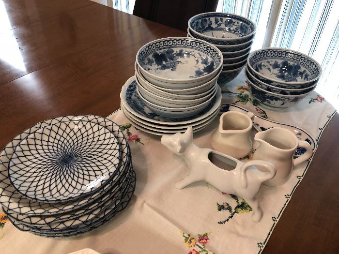 Blue & White Dishes
