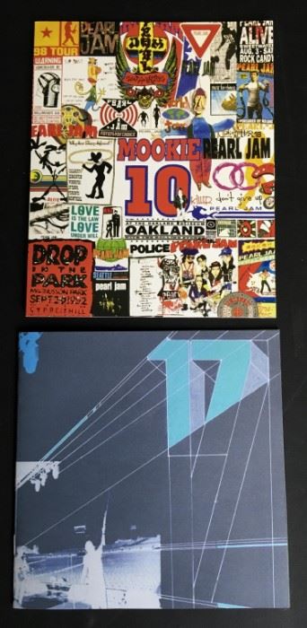 Rare and out of print Pearl Jam Ten Club Fan club Newsletters 10 and 17