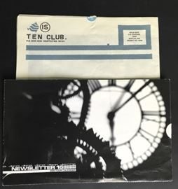 Pearl Jam Ten Club Fan Club Newsletters 15 & 16, rare and out of print.