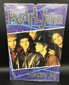 Rare Pearl Jam calendar from 1998 by UK publisher Oliver Books.  Unused in original packaging.
