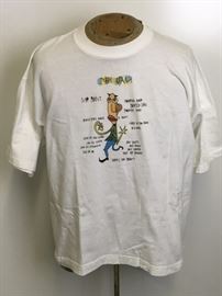 Pearl Jam "Mr. Point" concert tee by Ames Bros., mens XL