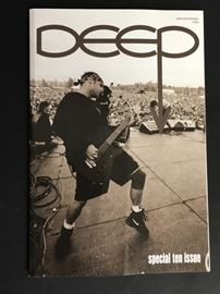 Pearl Jam fanzine "Deep" from 2009, rare and out of print