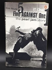 "5 Against 1", the Pearl Jam story by Kim Neely, excellent condition.