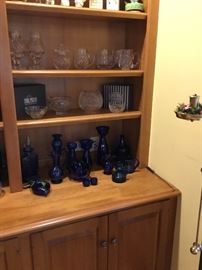 Blenko glass and Waterford crystal