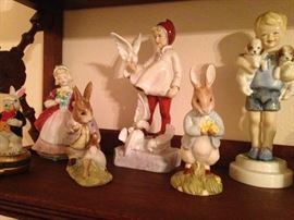 Beatrix Potter's figures from Beswick England