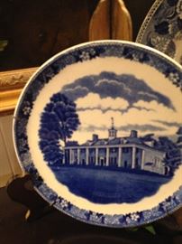 Mount Vernon was the plantation house of George Washington. The estate is situated on the banks of the Potomac River in Fairfax County, Virginia.