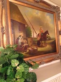 Very fine framed art