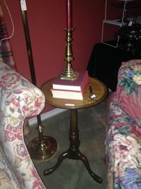 Antique candle stand