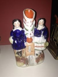 Staffordshire vase