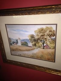 Warm and inviting -country scene art