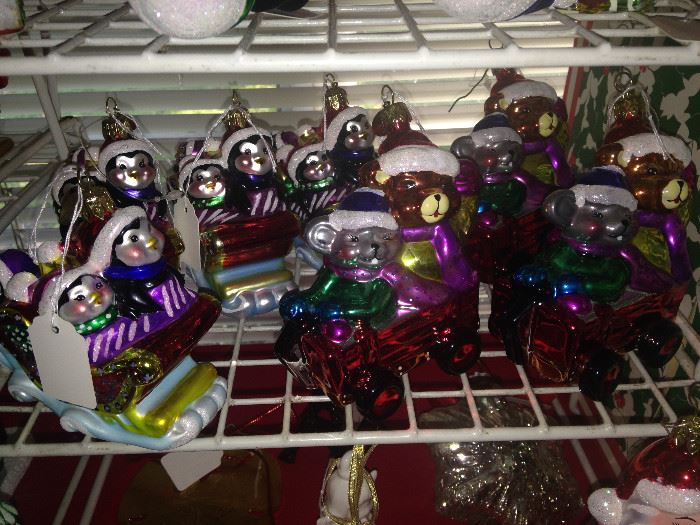 Assorted ornaments