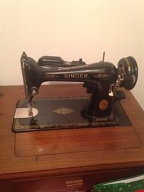 Vintage Singer sewing machine