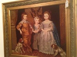 Another incredible needlepoint frame picture