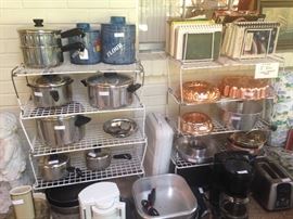 Great cookware, molds, and small appliances