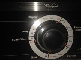 Heavy duty Whirlpool washer