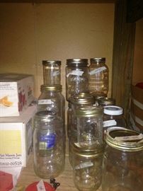 Canning jars