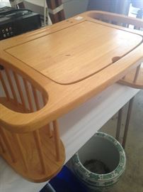 Natural wood -bed tray