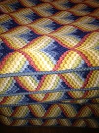Set of 6 needlepoint cushions