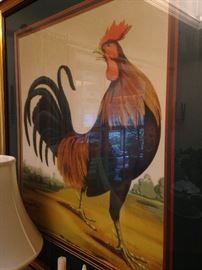 Exceptional rooster art