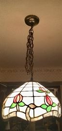 Stain glass ceiling lamp