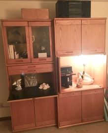 Wall unit cabinets