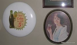  16 inch Coke Button and Tray