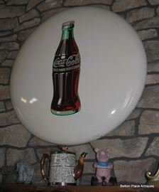 Large Metal Coca Cola Sign 36 inch