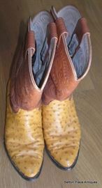 Ostrich Boots size 8