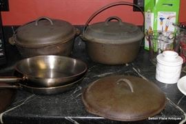More Cast iron pots