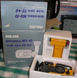 Motor Marine 35 MX10 yellow sub 40  underwater camera