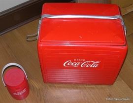 Vintage Coca Cola Metal Cooler 1951