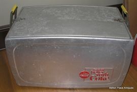 Vintage Aluminum #Coca Cola Cooler