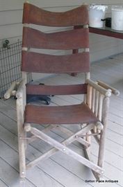 Costa Rico Leather Rocker