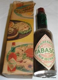 Old Tabasco Bottle
