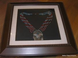 Necklace framed
